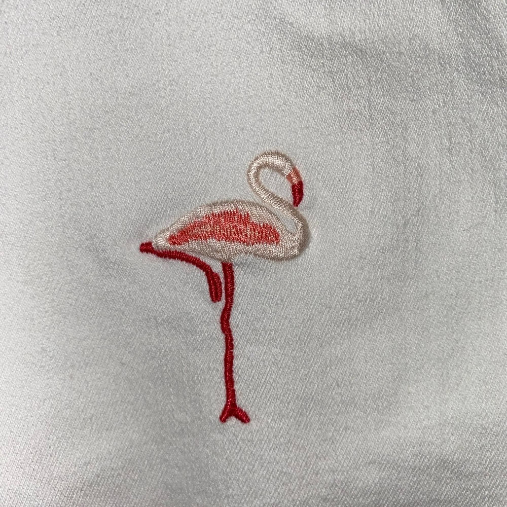 Chicos So Slimming White Flamingo Ankle Jeans Size 1.5 Pre-Owned